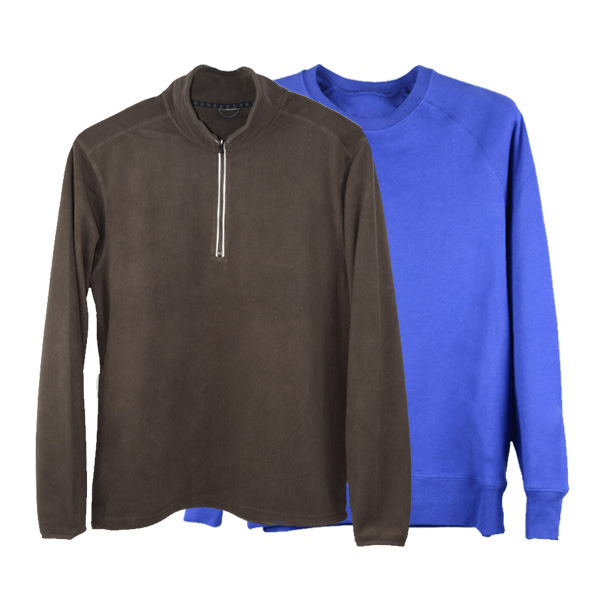 Pullovers & Quarter zippers